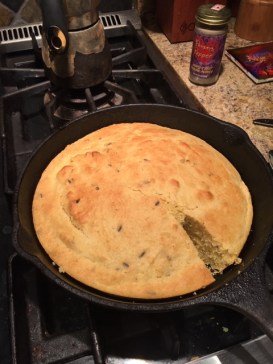 Lavender Corn Bread