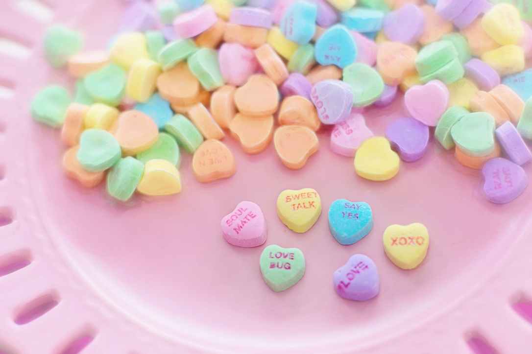 holiday sweet conversation hearts